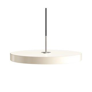 Kremowa lampa wisząca LED z metalowym kloszem ø 43 cm Asteria Medium – UMAGE