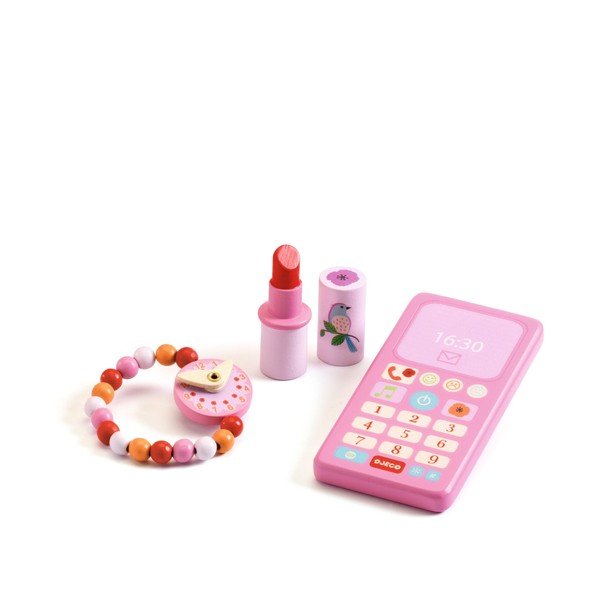 Torebka z dodatkami Djeco Kwiaty-image-1