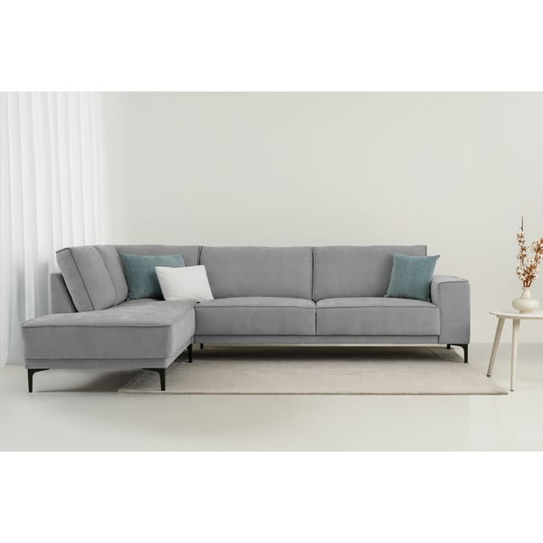 Szary narożnik (lewostronny/w kształcie litery L) Copenhagen – Scandic-image-1