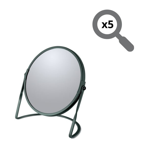 Lustro kosmetyczne powiększające (powiększenie 5x) ø 18 cm Akira – Spirella-image-3