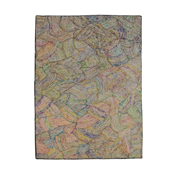 Kolorowy dywan jedwabny z białymi włóknami The Rug Republic Spice Route, 230x160 cm