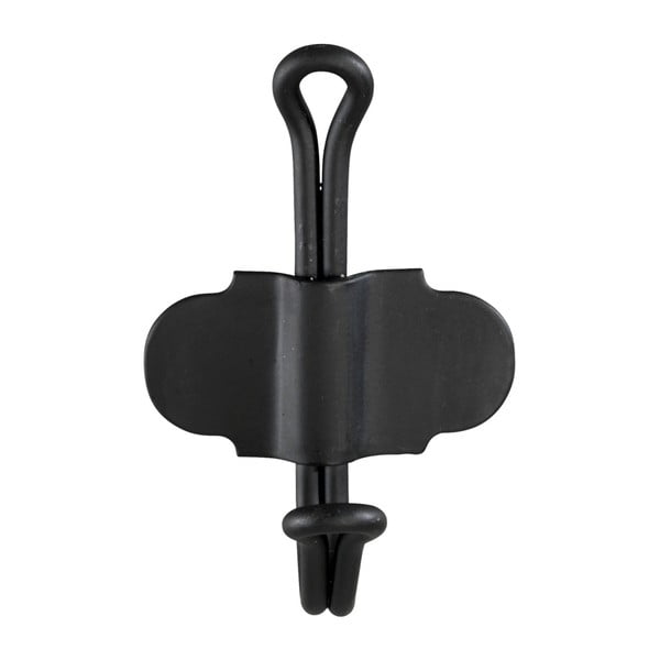 Czarny samoprzylepny haczyk ścienny Wenko Nostalgia-image-3