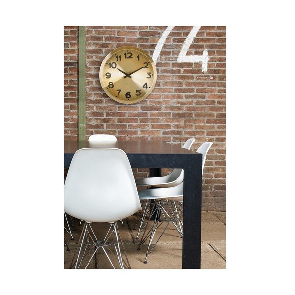 Zegar Present Time Gold Numbers-image-1