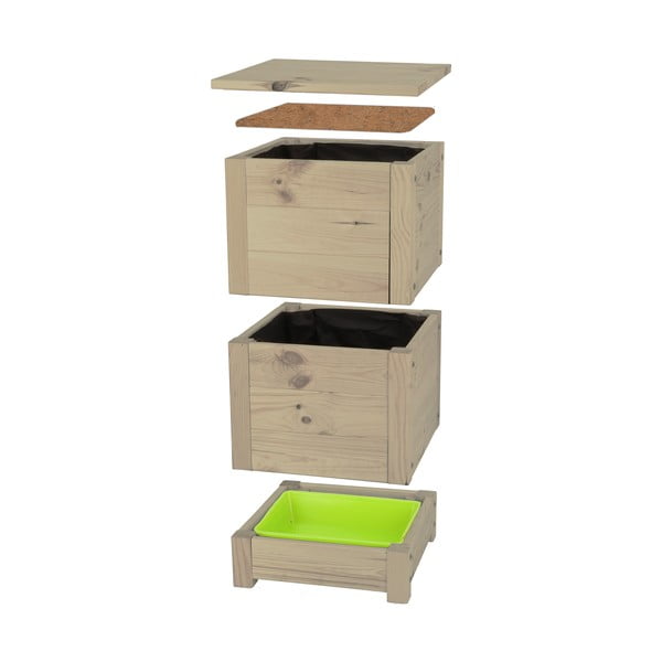 Brązowy kompostownik Worm – Esschert Design-image-1