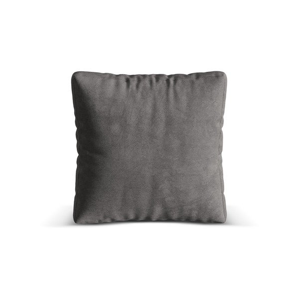 Szara aksamitna poduszka do sofy modułowej Martina – Micadoni 