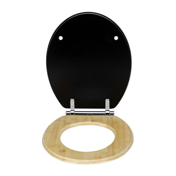 Deska sedesowa wolnoopadająca 37 x 44 cm Bambusa – Wenko-image-3