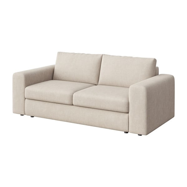 Beżowa aksamitna sofa 218 cm Baga – Rodier-image-2