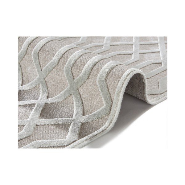 Szary dywan z wiskozy Mint Rugs Caine, 80x125 cm-image-2