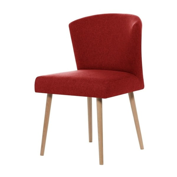 Czerwone krzesło Rodier Richter