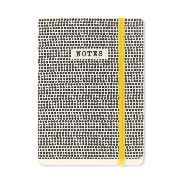 Notes A6 Go Stationery Monochrome Dots