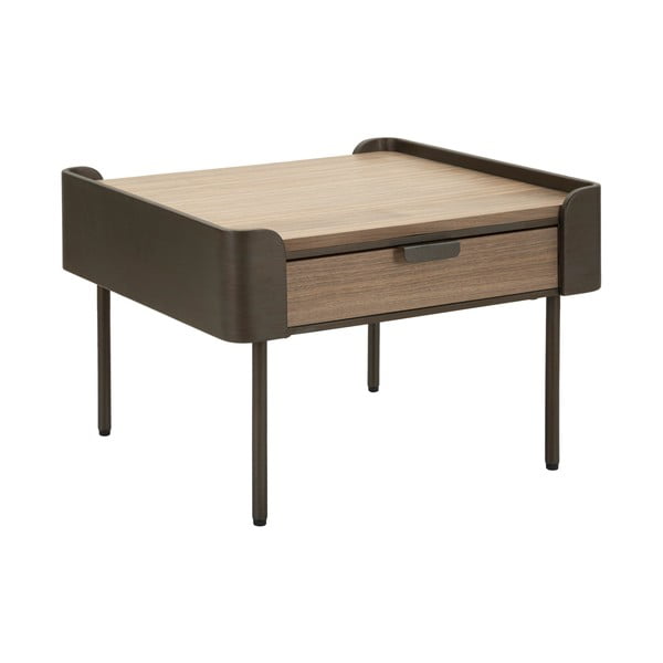 Brązowy stolik z litego drewna jodłowego 60x60 cm Toronto – Mauro Ferretti-image-2