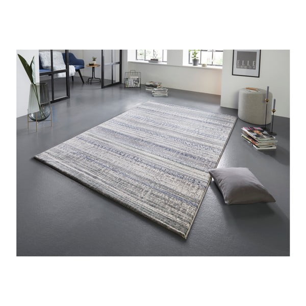 Szaro-niebieski dywan Elle Decoration Arty Cachan, 120x170 cm-image-1