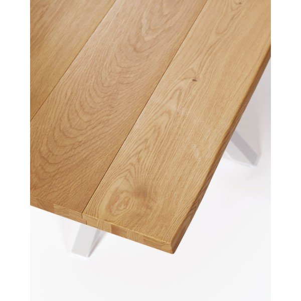 Stół z blatem w dekorze dębu 90x160 cm Argo – Kave Home-image-3
