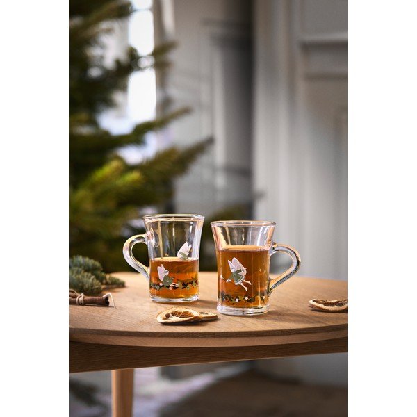 Szklane kubki zestaw 2 szt. ze świątecznym motywem 230 ml Christmas – Holmegaard-image-1