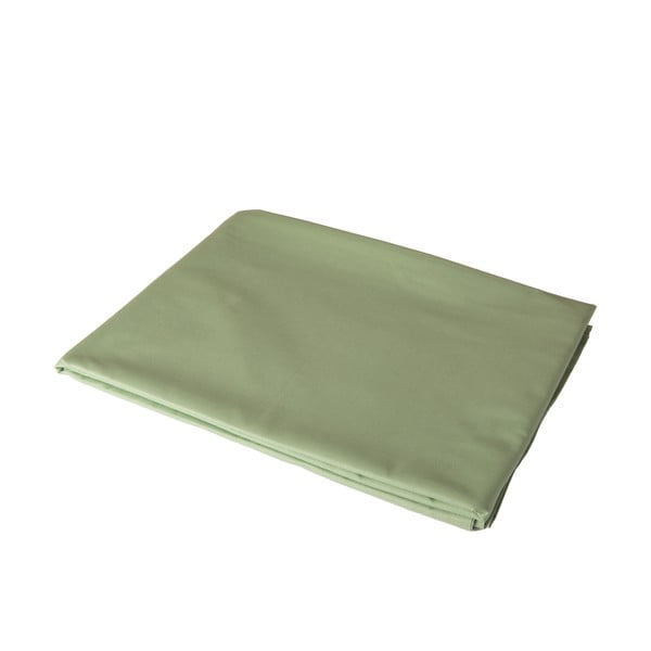 Zielone jednoosobowe prześcieradło elastyczne Bella Maison Basic, 100x200 cm