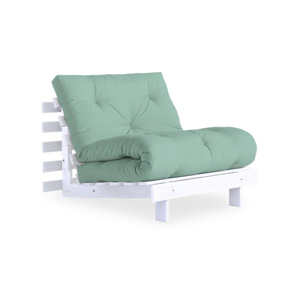Fotel rozkładany Karup Design Roots White/Mint