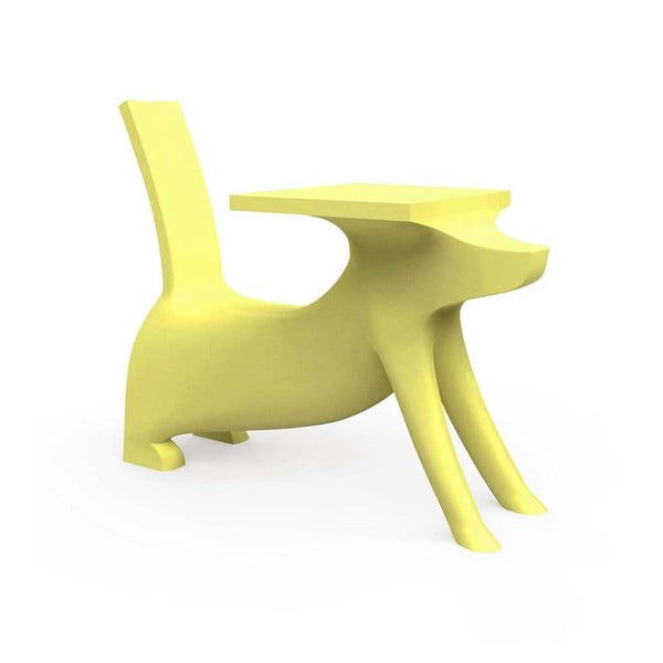 Żółte dziecięce krzesełko Magis Le Chien