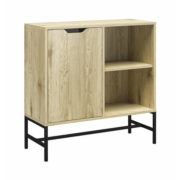 Regał w dekorze dębu 76x76 cm Modine – Støraa-image-3