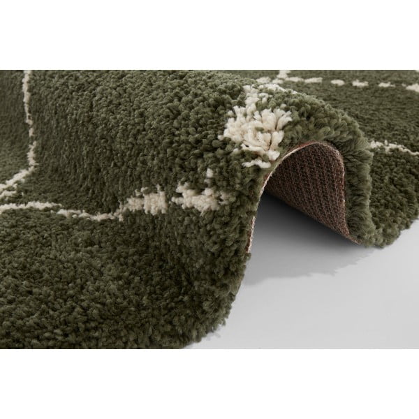 Zielony dywan Mint Rugs Hash, ⌀ 160 cm-image-1
