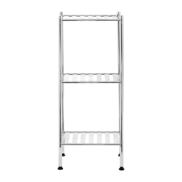 Regał łazienkowy w kolorze srebra 34x80 cm – Premier Housewares-image-1