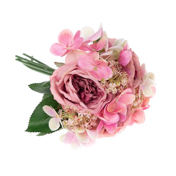 Bukiet ze sztucznych hortensji i róż Dakls Pessa