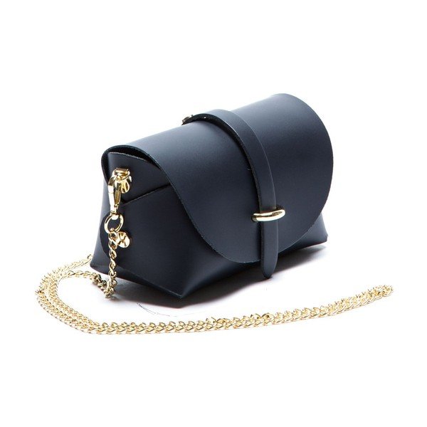 Niebieska skórzana torebka Sofia Cardoni Luisa-image-3