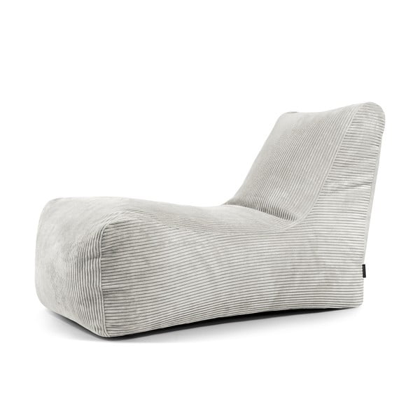 Kremowy sztruksowy worek do siedzenia Lounge – SLOWDOWN
