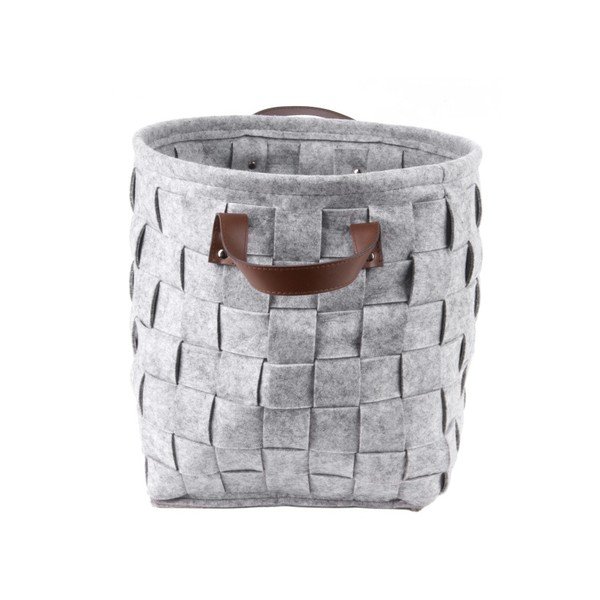 Szary kosz do przechowywania z uchwytami PT LIVING Storage Bag, ⌀ 34 cm-image-1