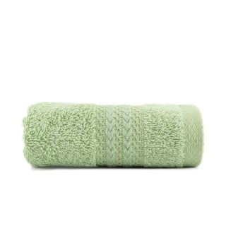 Zielony ręcznik z czystej bawełny Foutastic, 30x50 cm