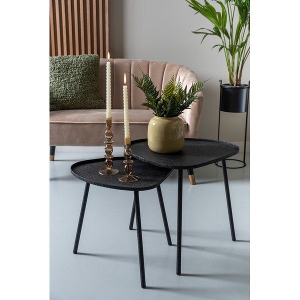 Metalowy stolik ø 44 cm Boaz – Leitmotiv-image-1