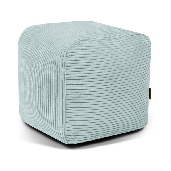 Miętowy sztruksowy worek do siedzenia Plus 50 Lounge – SLOWDOWN