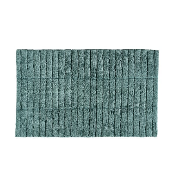Zielony dywanik łazienkowy 80x50 cm Tiles − Zone