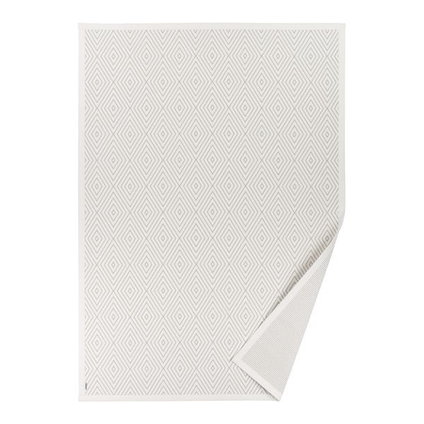 Biały dywan dwustronny Narma Kalana, 70x140 cm