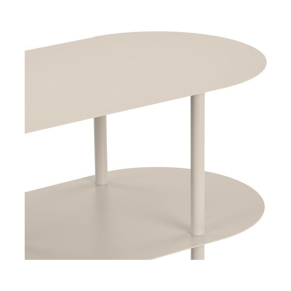 Beżowy metalowy regał 118x97x31 cm Rieti – House Nordic-image-4