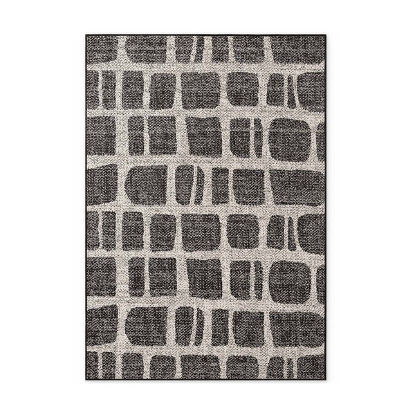 Czarny/kremowy dywan odpowiedni na zewnątrz 160x230 cm Haringey Ruskin – Ted Baker