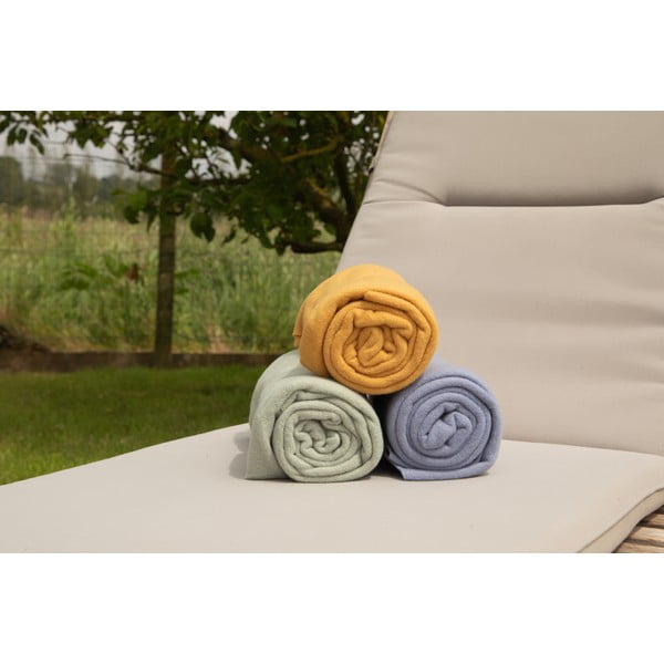 Zielony polarowy koc 130x160 cm Riso – Tiseco Home Studio-image-3