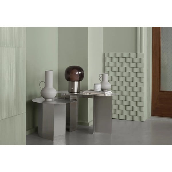 Okrągły stolik ze stali nierdzewnej ø 50 cm Oru – Blomus-image-1