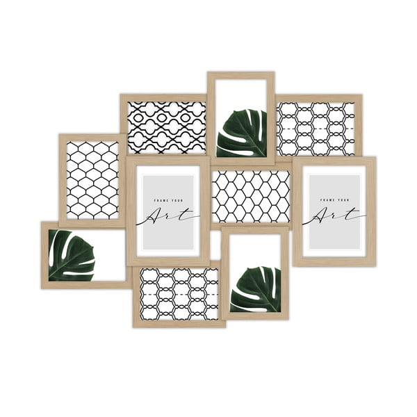 Ramka ścienna w naturalnym kolorze 58x46 cm Beech – knor