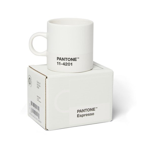 Biała ceramiczna filiżanka do espresso 120 ml Cloud Dancer - Pantone-image-2