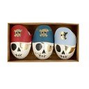 Dodatki na przyjęcia zestaw 3 szt. Pirate Skulls Surprise Balls – Meri Meri