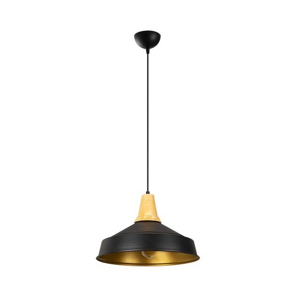 Czarna metalowa lampa wisząca Opviq lights Efse-image-3