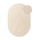 Dywan z juty dwustronny/tkany ręcznie w jasnym naturalnym kolorze 160x230 cm Braided – Hanse Home