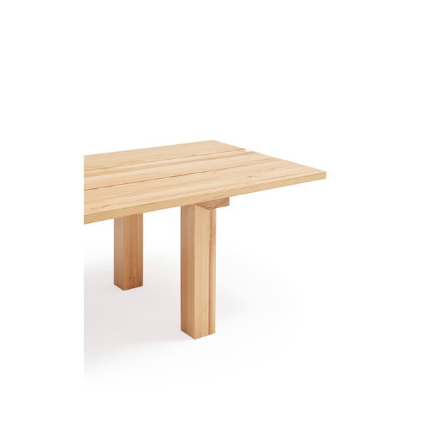 Stół z blatem z drewna sosnowego 100x180 cm Banda – Teulat-image-4