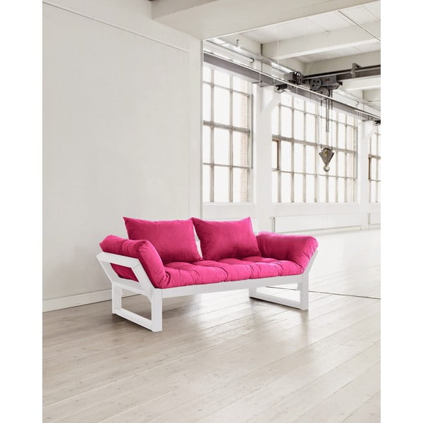Sofa Karup Edge White/Pink
