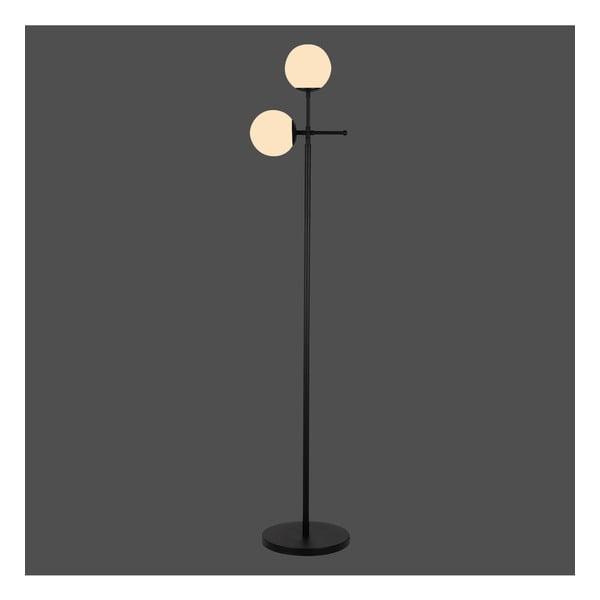 Czarna lampa stojąca Squid Lighting Kruva, wys. 174 cm-image-1