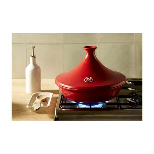 Czerwony tajine Emile Henry, ⌀ 32 cm-image-3