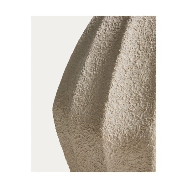 Kremowy ręcznie wykonany/wysoki wazon z papier mâché (wysokość 46,5 cm) Arquena – Kave Home-image-3