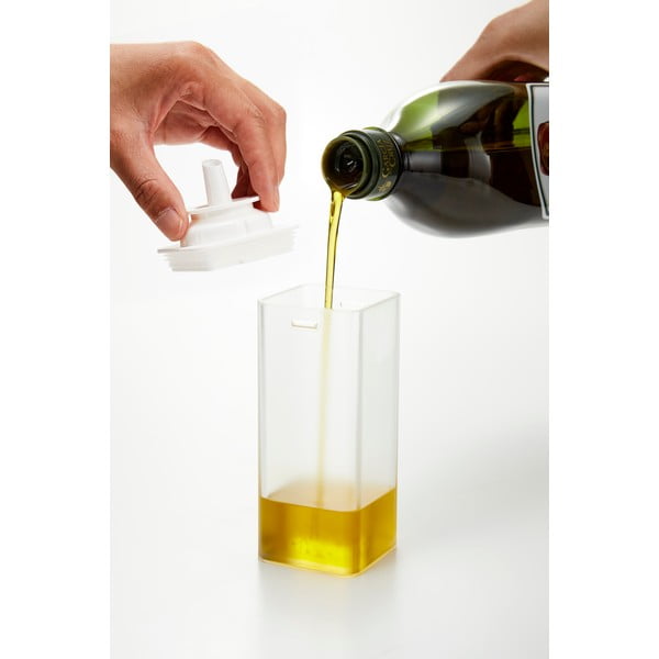 Biały pojemnik na olej Yamazaki Tower, 250 ml-image-4