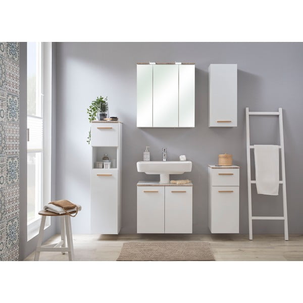 Biała wisząca szafka łazienkowa 30x72 cm Set 931 – Pelipal-image-4