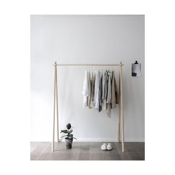 Wieszak z drewna sosnowego Karup Design Hongi Natural-image-4